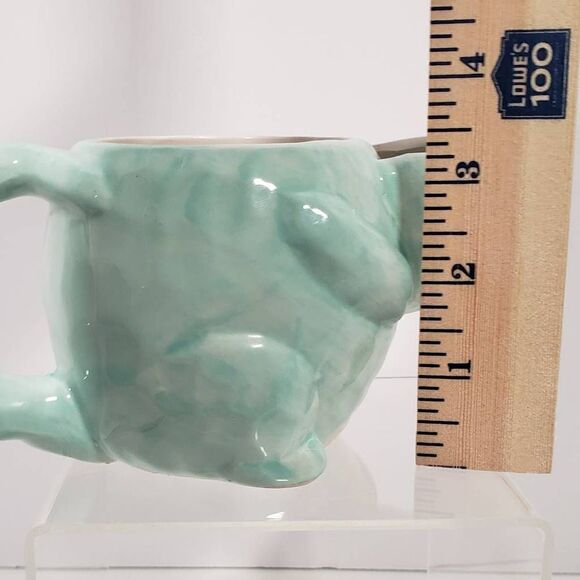 Tea-Rex Tea Mug Cup 16 oz. Blue Green Whimsical Cupboard - Picture 8 of 8
